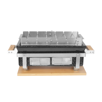 Hibachi Square Plate 40X22cm