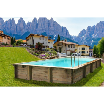 Rectangular pool 800x500 cm