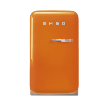 Smeg FAB5 – Vintage 1950s Mini Fridge, Orange