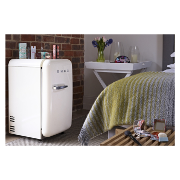 Smeg FAB5 – Vintage 1950s Mini Fridge, White