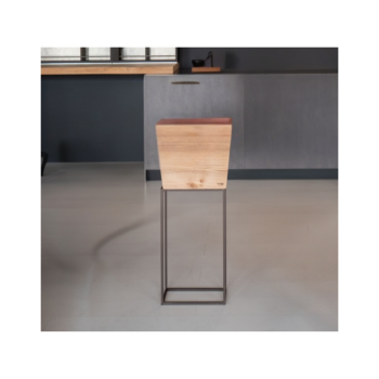 "Se Glot" elm wood champagne bucket with metal base – Grattoni 1892