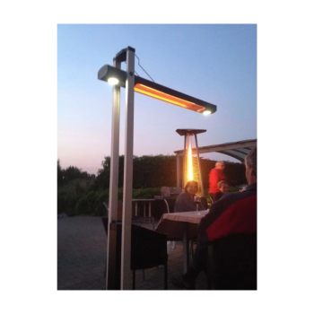 Skyline Infrared Heater – 1880W | Outdoor with Wheels and Remote Control