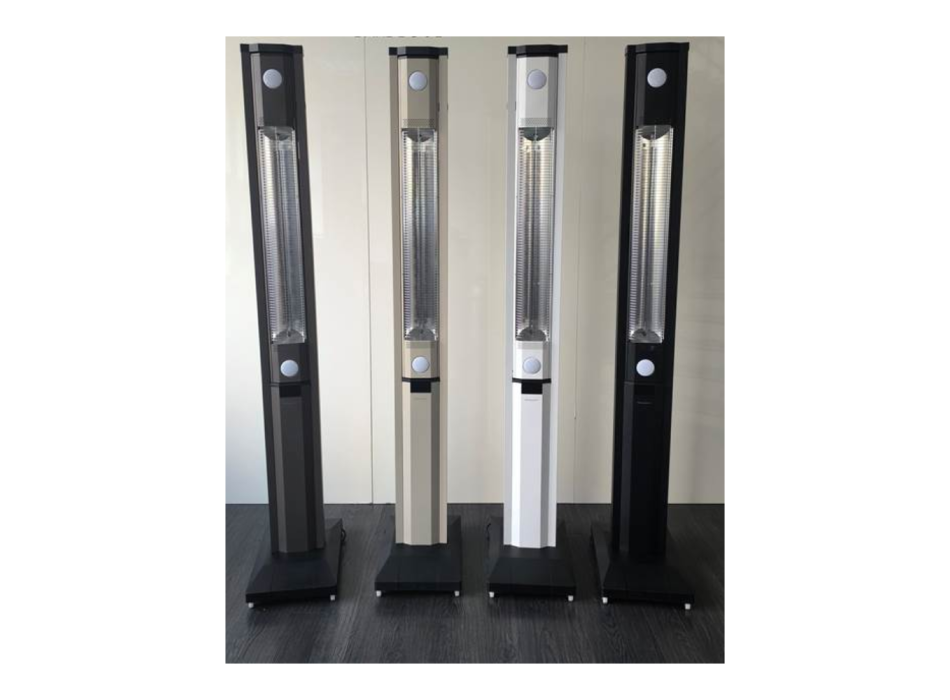 Skyline Infrared Heater – 1880W | Outdoor with Wheels and Remote Control