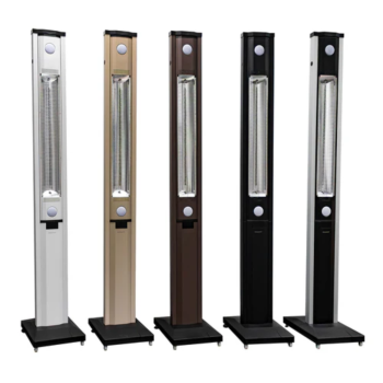 Skyline Infrared Heater – 1880W | Outdoor with Wheels and Remote Control