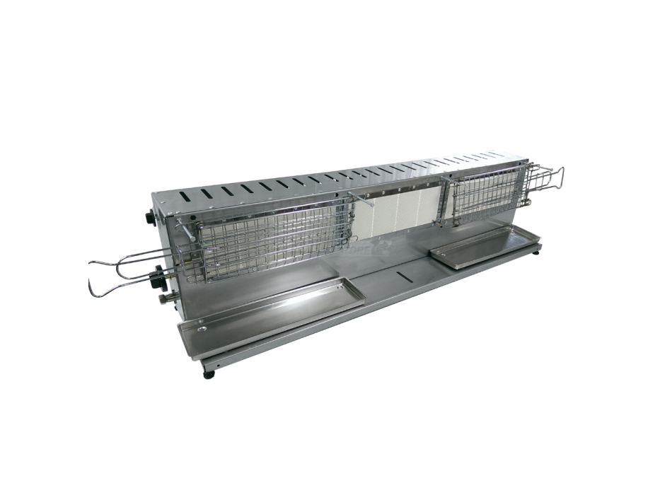 Tecnoroast TGP-45 Single Gas Pro – Professional Automatic Gas Grill for 45 Arrosticini