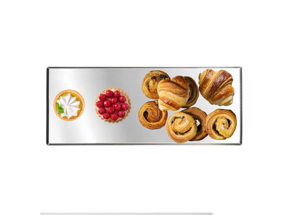 Stainless Steel Pastry Tray 700x200mm
