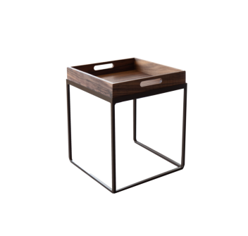 Square Tray 40x40 cm with Metal Base – Grattoni 1892