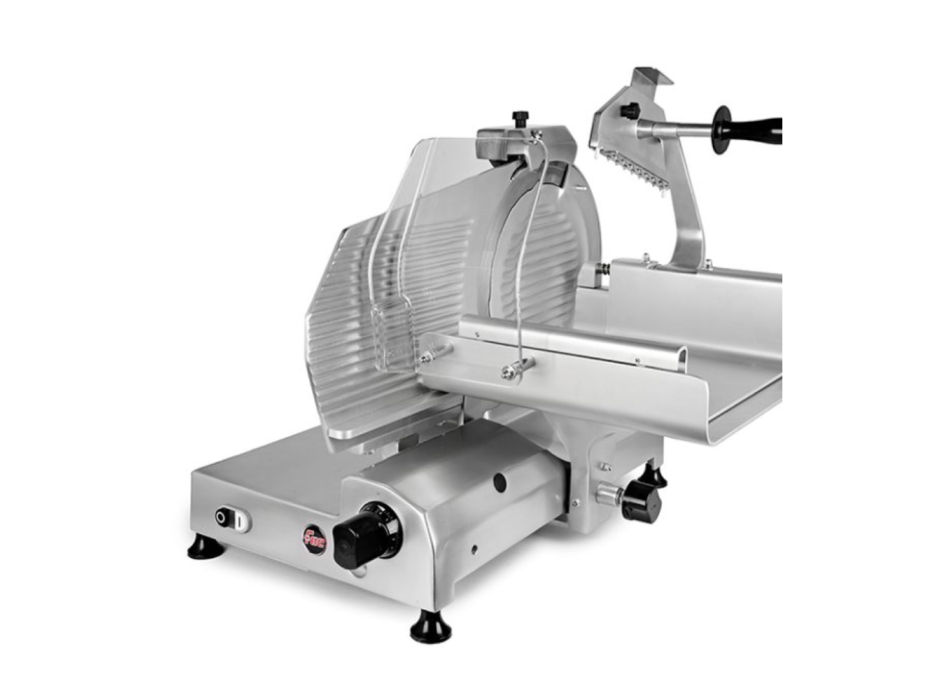 Trancheuse verticale professionnelle FAC Luxury Line – Charcuterie et trancheuse à viande (Ø 30, 33, 35, 37 cm)