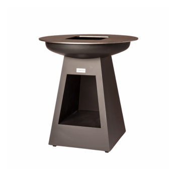 Brasero peint pour barbecue