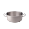 Casserole basse induction Agnelli en inox Ø45