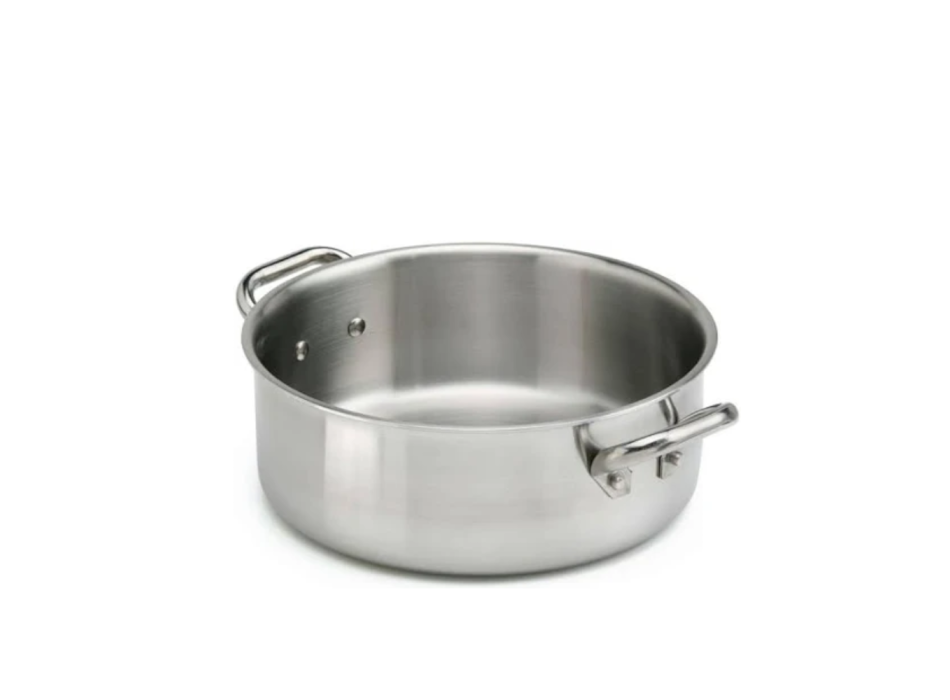 Casserole haute induction Agnelli en inox Ø45