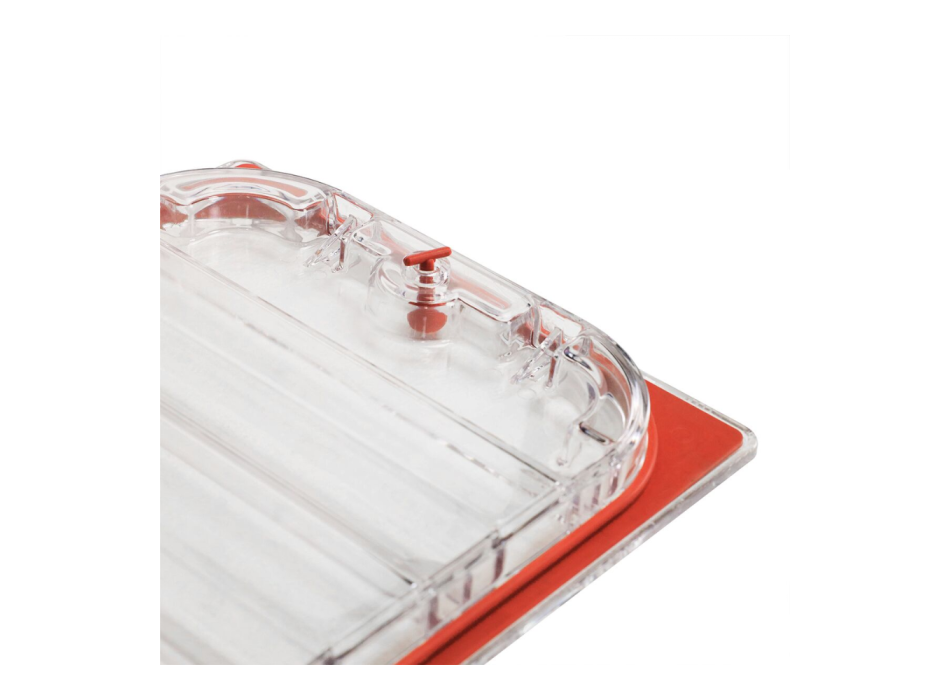 Couvercle sous vide Tritan Gastronorm 1/2