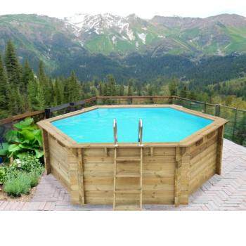 Piscine hexagonale 360 cm