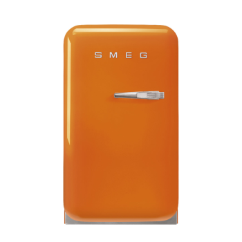 Mini-frigo vintage Smeg FAB5 des années 1950, orange
