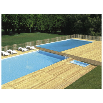 Planches de bois extérieures