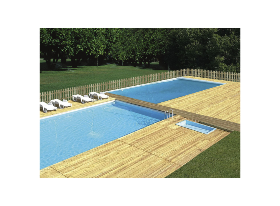 Planches de bois extérieures