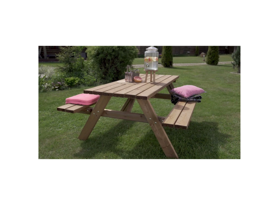 Table de pique-nique en bois