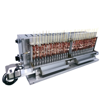 Tecnoroast TGP-30 Single Gas Pro – Gril à gaz automatique professionnel pour 30 arrosticini