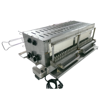 Tecnoroast TGPD-60 Double Gas Pro – Grill à gaz automatique professionnel pour 60 arrosticini